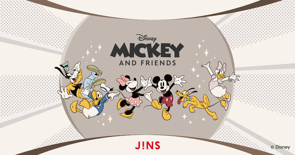 「JINS/Disneyモデル」4月4日に新作登場！ イメージ画像