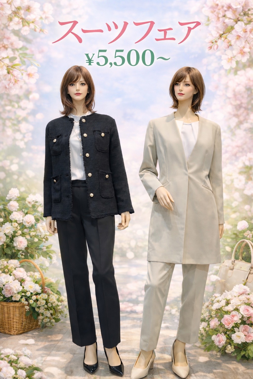 スーツフェア開催中 イメージ画像